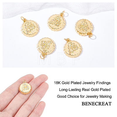Brass Pendants KK-BC0004-89-1