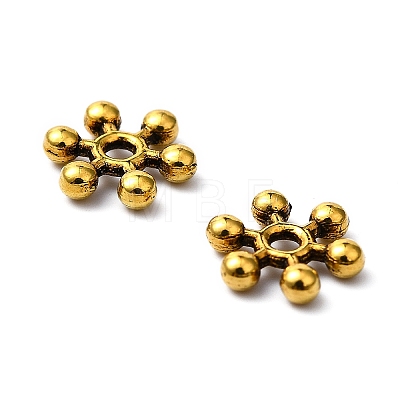 Tibetan Style Alloy Spacer Beads LS-TIBEB-1171-AG-LF-1