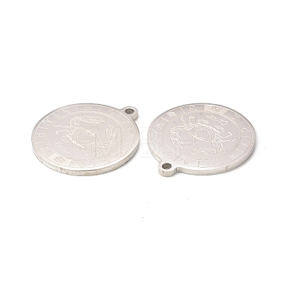 Non-Tarnish 304 Stainless Steel Pendants STAS-A074-03L-P-1