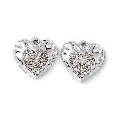 Alloy Rhinestone Pendants PALLOY-P287-17P-02-1