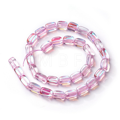 Synthetic Moonstone Beads Strands G-J385-A08-1
