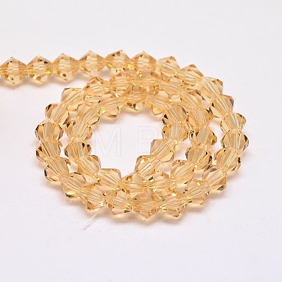 Transparent Glass Beads Strands EGLA-A039-T4mm-D18-1