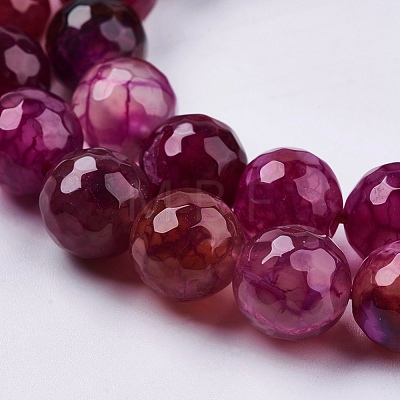 Natural Agate Round Beads Strand G-L084-10mm-59-1