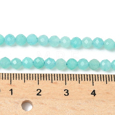 Natural Amazonite Beads Strands G-F509-25-4mm-1