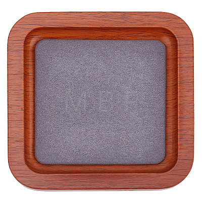 Square Wood Jewelry Plate AJEW-WH0401-71B-1