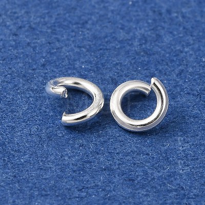 Brass Open Jump Rings KK-G604-08S-23-1