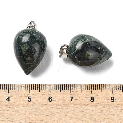 Natural Kambaba Jasper Pendants GG-K002-13A-1