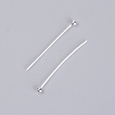 Brass Ball Head Pins KK-WH0043-03C-02-1