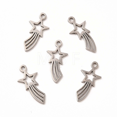 Non-Tarnish 201 Stainless Steel Pendants STAS-E188-04P-1