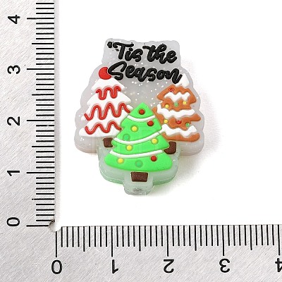 Christmas Silicone Beads SL-CBA7785-09-1