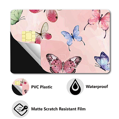 PVC Plastic Waterproof Card Stickers DIY-WH0432-033-1