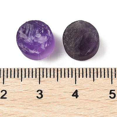 Natural Amethyst Cabochons G-K338-39A-01-1