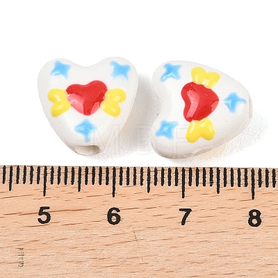 Handmade Porcelain Beads PORC-P035-01A-02-1