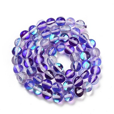 Transparent Glass Beads GLAA-B022-6mm-09-1