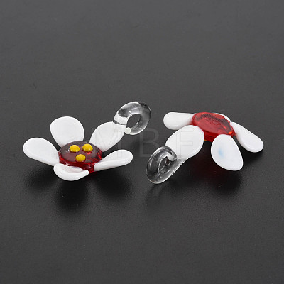 Handmade Lampwork Pendants LAMP-T007-023-1