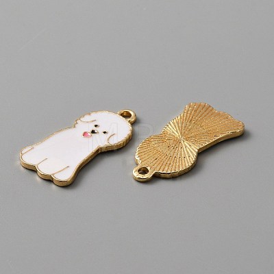 Alloy Enamel Pendants FIND-WH0036-62G-1