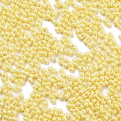 Opaque Colours Glass Seed Beads SEED-A033-06N-1