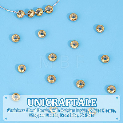 20Pcs Stainless Steel Beads STAS-UN0053-64-1