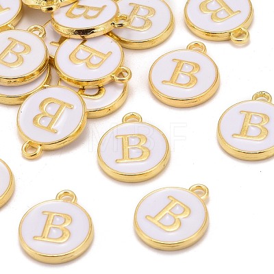 Golden Plated Alloy Charms X-ENAM-S118-01B-1