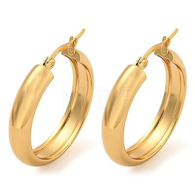 202 Stainless Steel Hoop Earrings EJEW-H003-38G-04-1