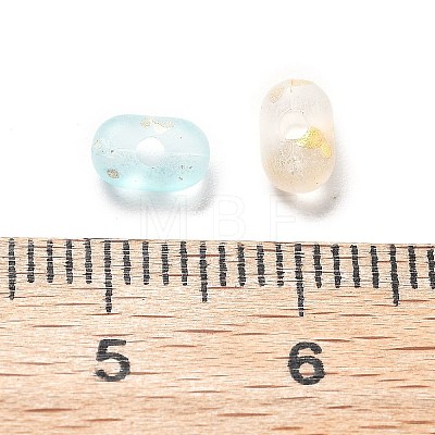 Gradient Color Transparent Acrylic Beads X-OACR-M023-06F-1