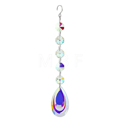 Clear AB Glass Pendant Decorations PW-WG12742-19-1