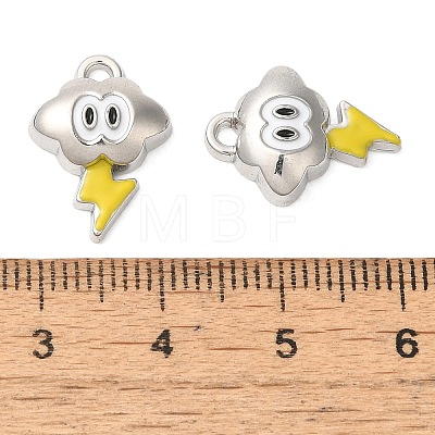 Rack Plating Alloy Charms FIND-I039-017P-05-1