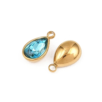 Glass Charms STAS-P437-15E-G-1