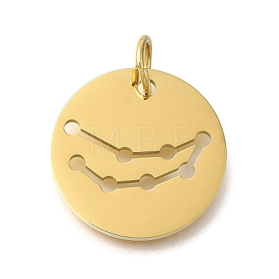 Ion Plating(IP) 304 Stainless Steel Pendants STAS-M074-02H-G-1