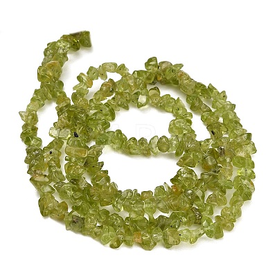 Natural Peridot Beads Strands GG-CBA3182-01-1