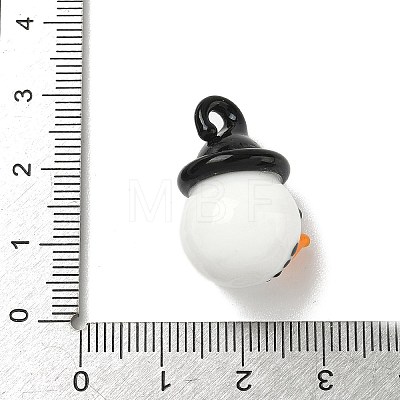 Christmas Handmade Lampwork Pendants LAMP-L081-01D-1
