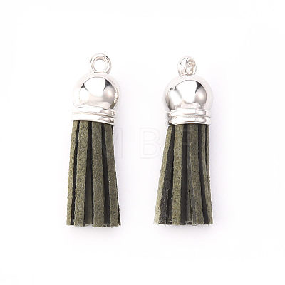 Faux Suede Tassel Pendant Decorations X-FIND-R095-031P-1