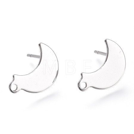 Tarnish Resistant 304 Stainless Steel Stud Earring Findings X-STAS-K212-03P-1