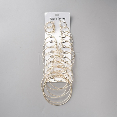 Alloy Earring Sets EJEW-WH0080-22G-1