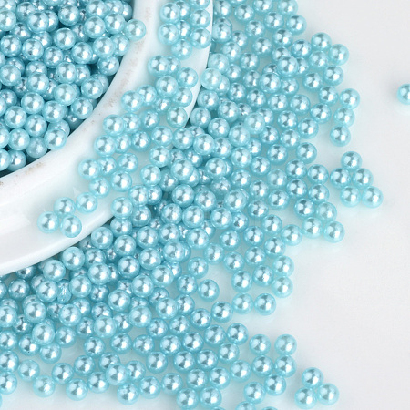 Imitation Pearl Acrylic Beads OACR-S011-2mm-Z19-1