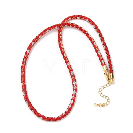 3.5MM Round Nylon Cotton Cord Necklace Making NJEW-C106-03G-10-1