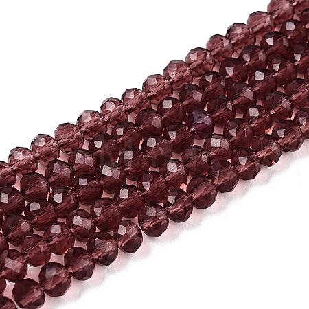 Glass Beads Strands EGLA-A044-T4mm-D13-1