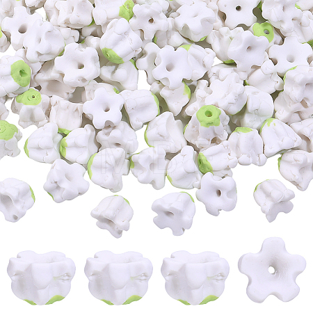 100Pcs Handmade Polymer Clay Beads CLAY-PH0002-17-1