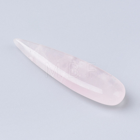 Natural Rose Quartz Pendants X-G-R392-09-1