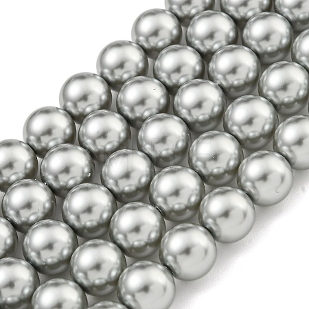 Glass Pearl Beads Strands HY-G002-01E-04-1