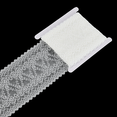 1 Roll 10% Spandex & 90% Nylon Lace Ribbon OCOR-OC0001-96C-1