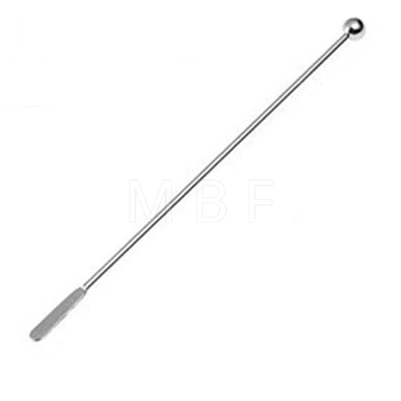 304 Stainless Steel Long Handle Wax Stirring Spoon CAND-PW0013-90-1