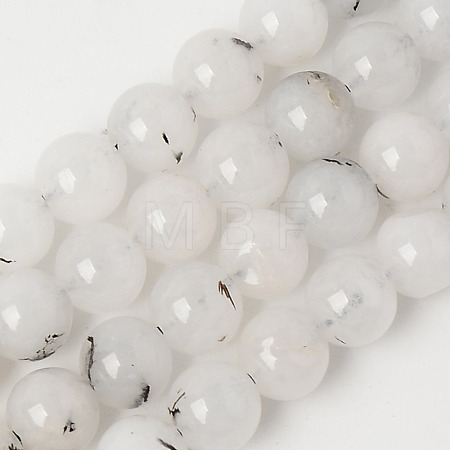 Natural Quartz Beads Strands G-T129-11-6mm-1