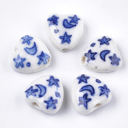 Handmade Porcelain Beads PORC-S498-58-1