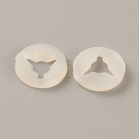 Plastic Doll Eye Nose Round Gaskets KY-WH0048-04A-1