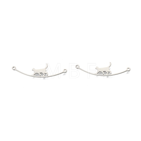Non-Tarnish 201 Stainless Steel Connector Charms X-STAS-N098-094P-1