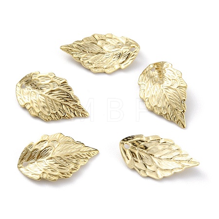Brass Pendants X-KK-O131-15G-1