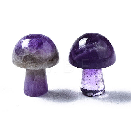 Natural Amethyst GuaSha Stone G-N0325-02U-1