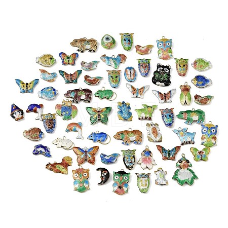 Handmade Cloisonne Beads CLB-Z001-11G-1