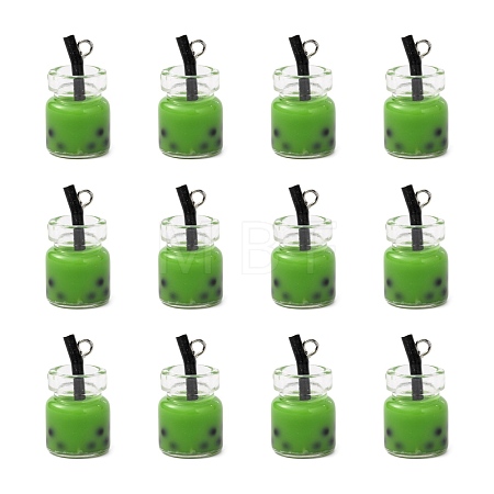 Glass Bottle Pendants X-CRES-S359-01H-1